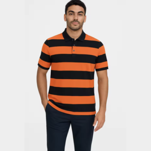 Home lacoste green white polo