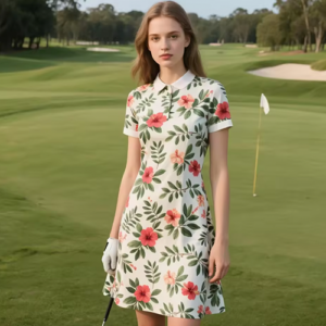 Home hibiscus fairway performance dress